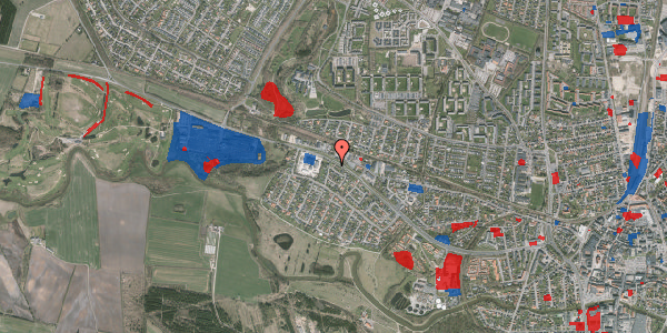 Jordforureningskort på Hirsevænget 13, 7500 Holstebro