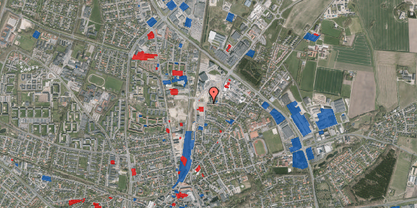 Jordforureningskort på Holbergsvej 6, 7500 Holstebro