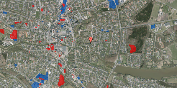 Jordforureningskort på Hulvejen 10, 7500 Holstebro