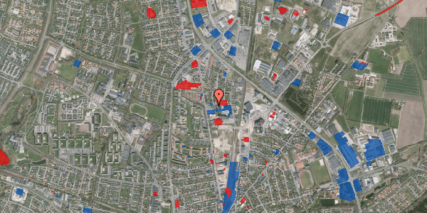 Jordforureningskort på Hunsballevej 6, 7500 Holstebro