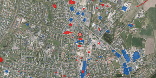 Jordforureningskort på Hunsballevej 9, 1. th, 7500 Holstebro