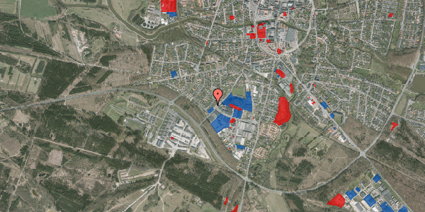 Jordforureningskort på Kroghsvej 29, 7500 Holstebro