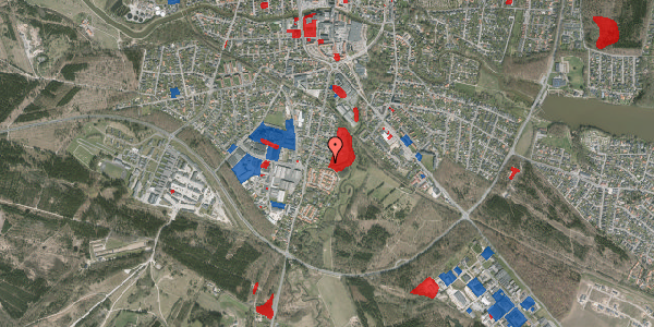 Jordforureningskort på Lærkevej 10, 7500 Holstebro