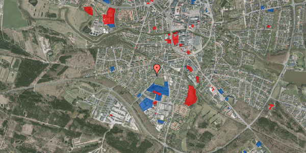 Jordforureningskort på Læssøevej 5, 7500 Holstebro