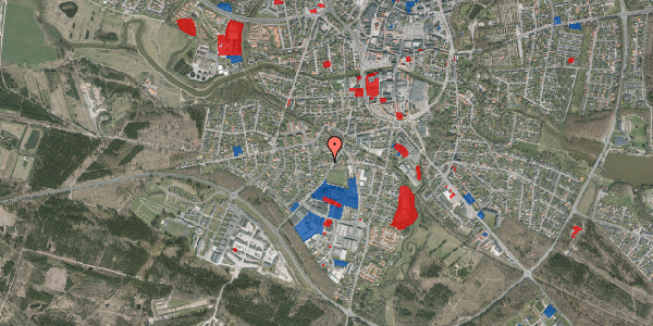 Jordforureningskort på Læssøevej 6, 7500 Holstebro