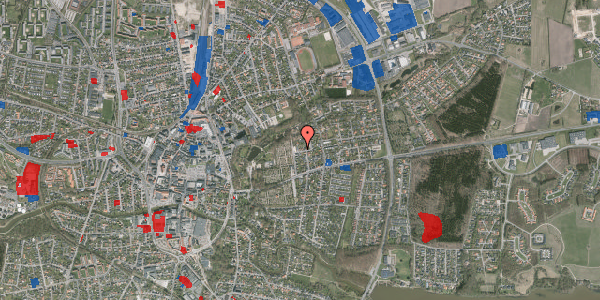 Jordforureningskort på Møllevang 5, 7500 Holstebro