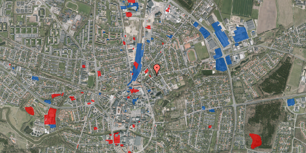 Jordforureningskort på Poul Andersens Vej 1, 7500 Holstebro