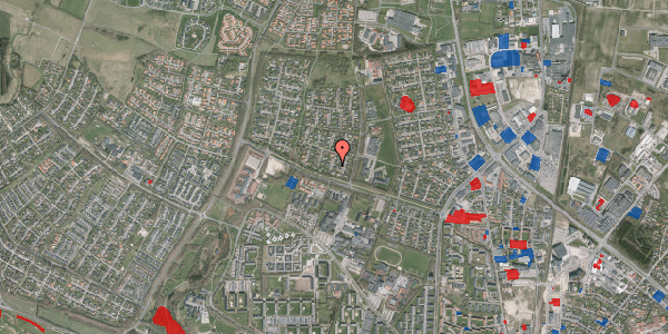 Jordforureningskort på P O Pedersens Vej 21, 7500 Holstebro