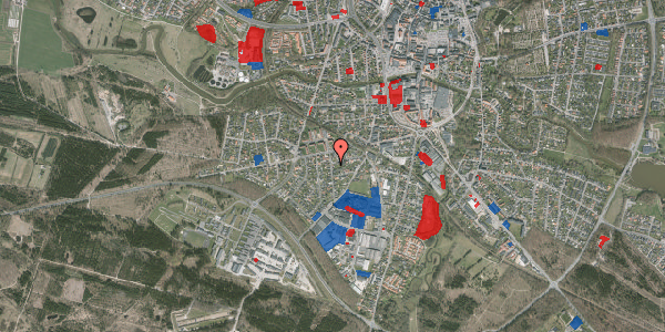 Jordforureningskort på Ryesvej 5, 7500 Holstebro