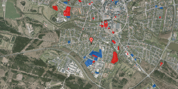 Jordforureningskort på Ryesvej 7, 7500 Holstebro