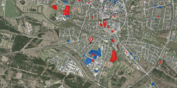 Jordforureningskort på Ryesvej 9, 7500 Holstebro