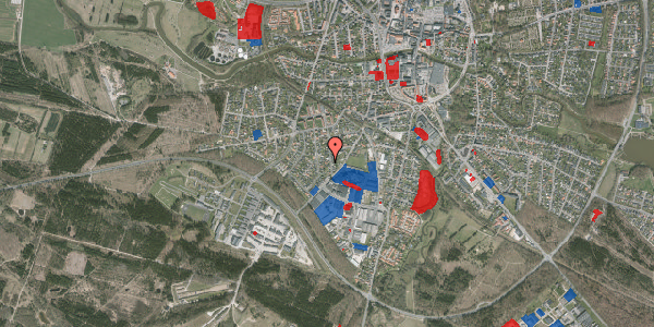 Jordforureningskort på Ryesvej 18, 7500 Holstebro