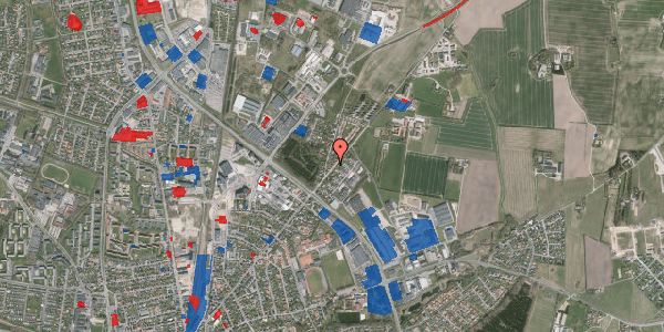 Jordforureningskort på Skivevej 91, 7500 Holstebro