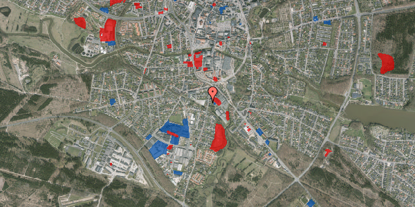 Jordforureningskort på Skjernvej 24, 7500 Holstebro