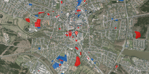 Jordforureningskort på Toftegade 2, 7500 Holstebro