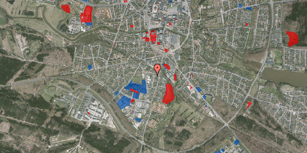 Jordforureningskort på Trekronervej 6, 7500 Holstebro