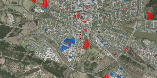 Jordforureningskort på Trekronervej 9, st. 4, 7500 Holstebro