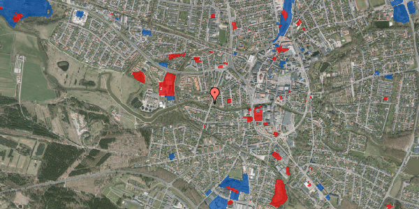 Jordforureningskort på Vesterbrogade 50, 7500 Holstebro