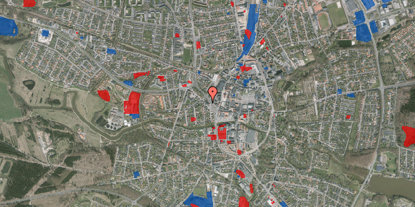 Jordforureningskort på Vestergade 23, st. tv, 7500 Holstebro