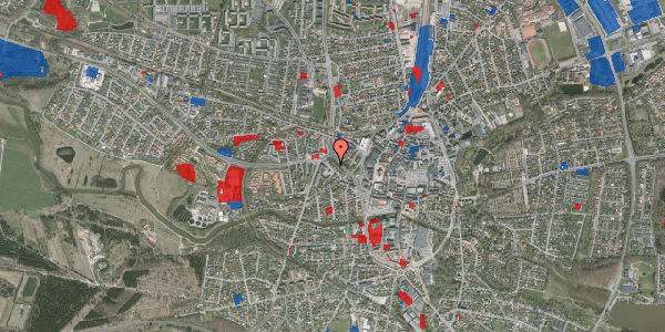 Jordforureningskort på Vestergade 48, 7500 Holstebro