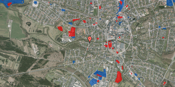 Jordforureningskort på Vestervang 1, 7500 Holstebro