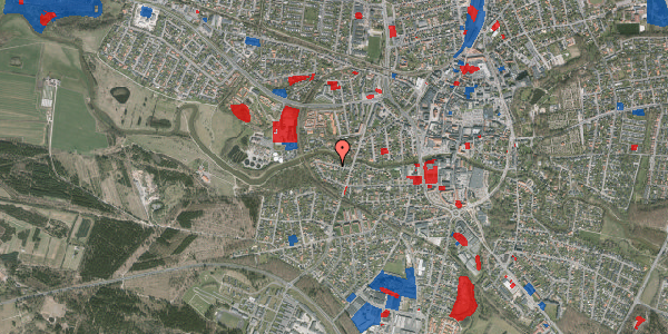 Jordforureningskort på Vestervang 13, 7500 Holstebro