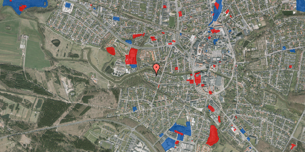 Jordforureningskort på Vestervang 15, 7500 Holstebro