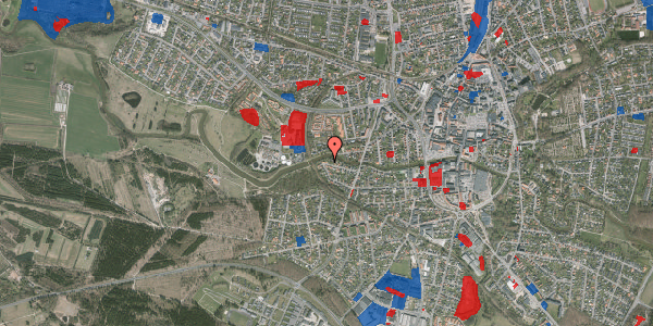 Jordforureningskort på Vestervang 18, 7500 Holstebro