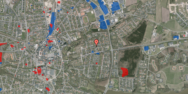 Jordforureningskort på Vikkevej 16, 7500 Holstebro