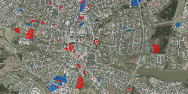 Jordforureningskort på Østerbrogade 14, 7500 Holstebro