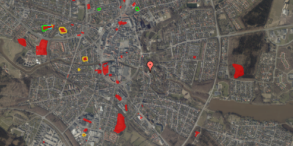 Jordforureningskort på Østerbrogade 15D, st. th, 7500 Holstebro