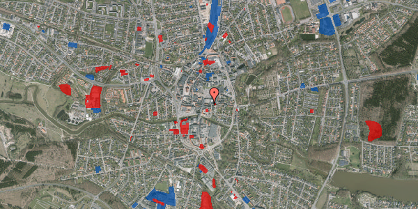 Jordforureningskort på Østergade 17, 7500 Holstebro