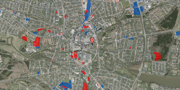 Jordforureningskort på Østergade 22, 7500 Holstebro