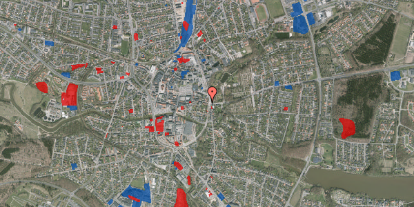 Jordforureningskort på Østergade 40, 7500 Holstebro