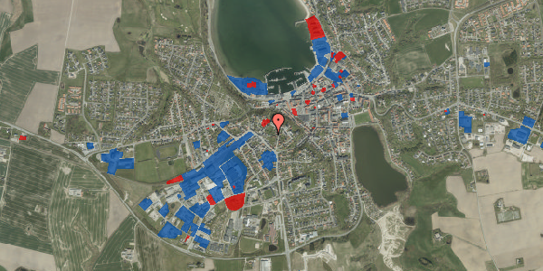 Jordforureningskort på Storegade 16A, 7620 Lemvig