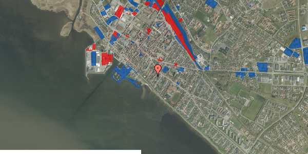 Jordforureningskort på Fjord Alle 16, 6950 Ringkøbing