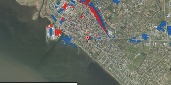 Jordforureningskort på Fjord Alle 21, 6950 Ringkøbing