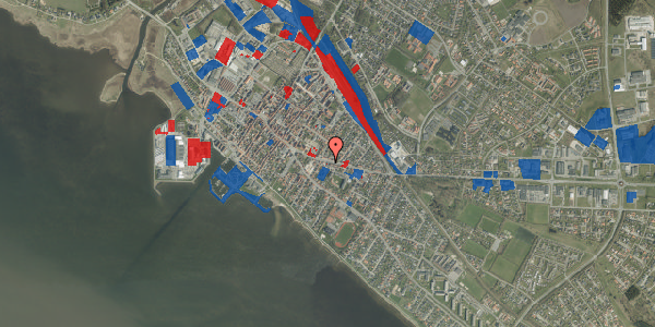 Jordforureningskort på Herningvej 24, 6950 Ringkøbing