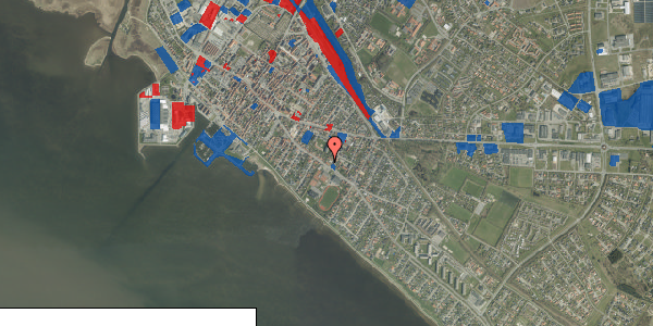 Jordforureningskort på Kongevejen 47, 6950 Ringkøbing