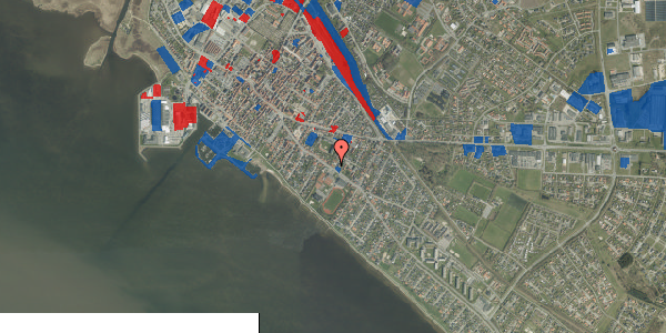 Jordforureningskort på Kongevejen 49, 6950 Ringkøbing