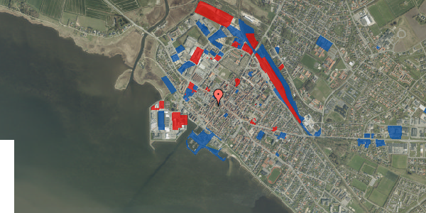 Jordforureningskort på V Strandgade 13A, 1. th, 6950 Ringkøbing