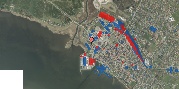 Jordforureningskort på V Strandsbjerg 38, 6950 Ringkøbing