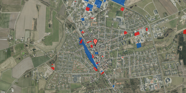 Jordforureningskort på Bergs Plads 21, 2. , 6900 Skjern