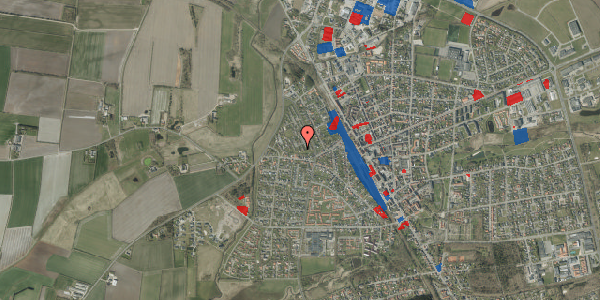 Jordforureningskort på Hasselvej 17, 6900 Skjern