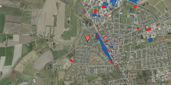 Jordforureningskort på Hasselvej 19, 6900 Skjern