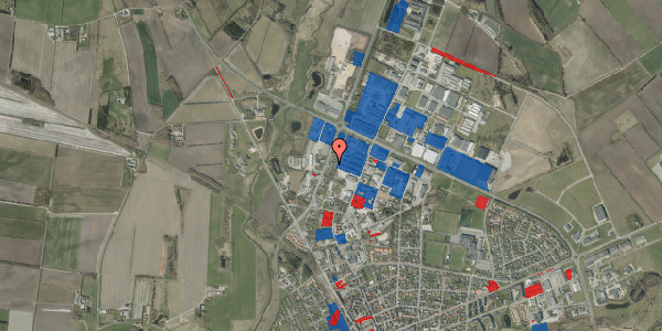 Jordforureningskort på Holstebrovej 34, 6900 Skjern