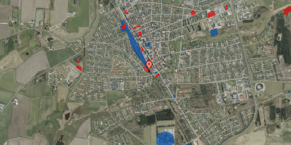 Jordforureningskort på Kongevej 58, 6900 Skjern