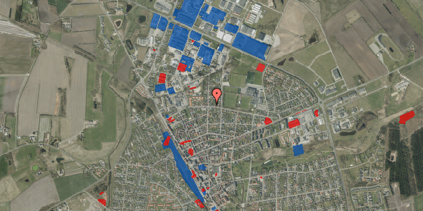 Jordforureningskort på Langagervej 19A, 6900 Skjern