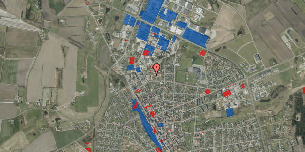 Jordforureningskort på Langagerparken 3B, 6900 Skjern