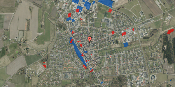 Jordforureningskort på Danmarksgade 2B, 1. , 6900 Skjern